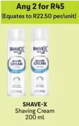 Makro SHAVE-X Shaving Cream offer