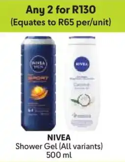 Makro Nivea Shower Gel offer