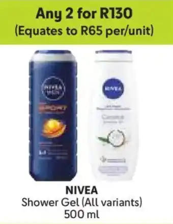Makro Nivea Shower Gel offer