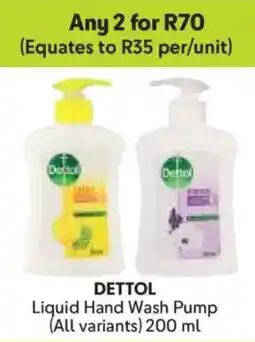 Makro Dettol Liquid Hand Wash Pump offer