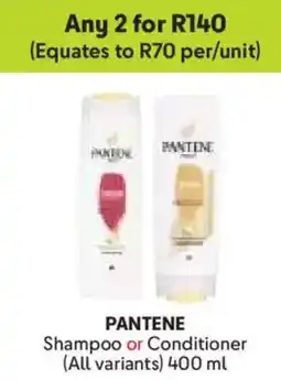 Makro PANTENE Shampoo or Conditioner offer