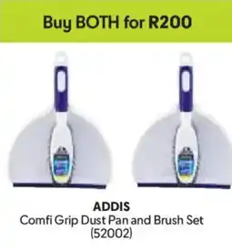Makro Addis Comfi Grip Dust Pan and Brush Set offer