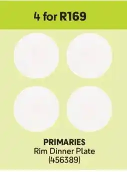 Makro PRIMARIES Rim Dinner Plate offer