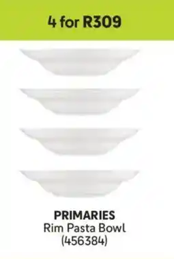 Makro PRIMARIES Rim Pasta Bowl offer