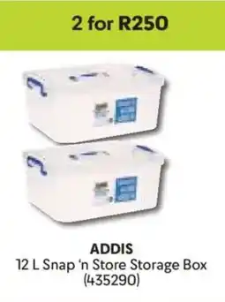 Makro Addis Snap 'n Store Storage Box offer