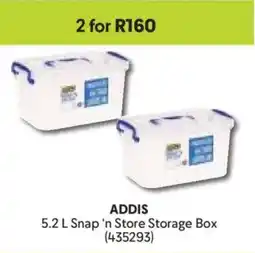 Makro Addis Snap 'n Store Storage Box offer