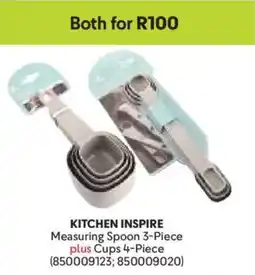 Makro KITCHEN INSPIRE Measuring Spoon plus Cups offer