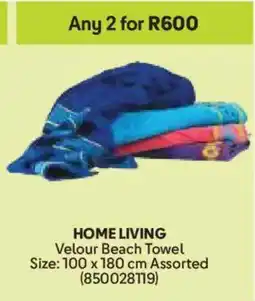 Makro Home Living Velour Beach Towel offer