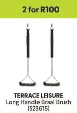Makro TERRACE LEISURE Long Handle Braai Brush offer
