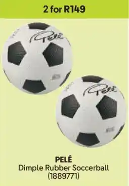 Makro PELÉ Dimple Rubber Soccerball offer