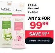 PEP LA Lab Tissue Oil-For Any 2 x 375ml offer