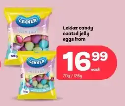 PEP Lekker Candy Coated Jelly Eggs offer