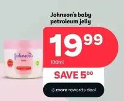 PEP Johnson's Baby Petroleum Jelly offer