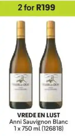 Makro VREDE EN LUST Anni Sauvignon Blanc offer