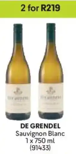 Makro DE GRENDEL Sauvignon Blanc offer