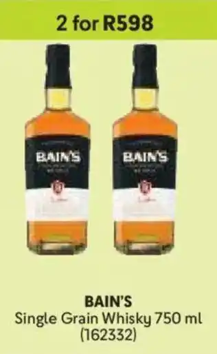 Makro BAIN'S Single Grain Whisky offer