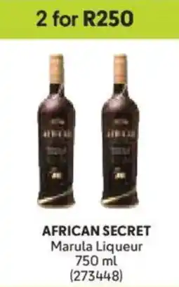 Makro AFRICAN SECRET Marula Liqueur offer