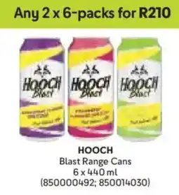 Makro HOOCH Blast Range Cans offer