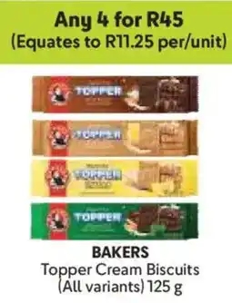 Makro BAKERS Topper Cream Biscuits offer