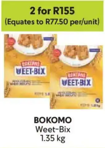 Makro BOKOMO Weet-Bix offer