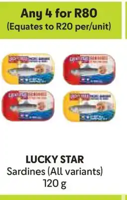 Makro LUCKY STAR Sardines (All variants) offer