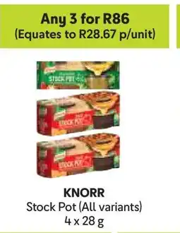 Makro Knorr Stock Pot All Variants offer