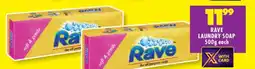 Shoprite RAVE LAUNDRY SOAP 500g each offer