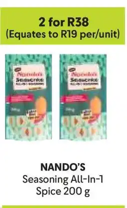 Makro NANDO'S Seasoning All-in-1 Spice 200 g offer