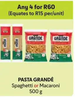 Makro Pasta Grandé offer