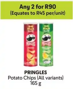 Makro PRINGLES Potato Chips (All variants) offer