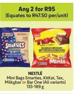 Makro NESTLÉ Mini Bags offer