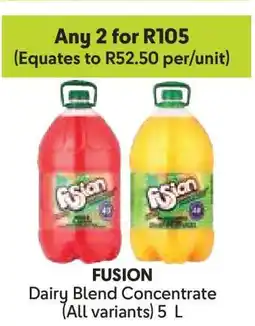 Makro FUSION Dairy Blend Concentrate (All variants) 5 L offer