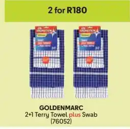 Makro GOLDENMARC 2+1 Terry Towel plus Swab (76052) offer