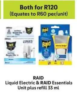 Makro RAID Liquid Electric & RAID Essentials offer