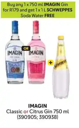 Makro IMAGIN Classic or Citrus Gin 750 ml offer