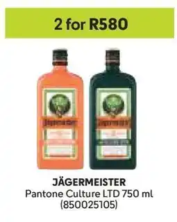 Makro JÄGERMEISTER Pantone Culture LTD 750 ml offer