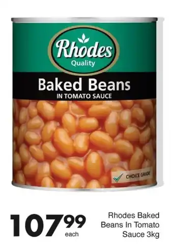 Save Rhodes Baked Beans In Tomato Sauce offer