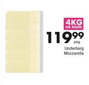 Save Underberg Mozzarella offer