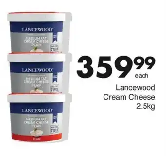 Save Lancewood Cream Cheese offer