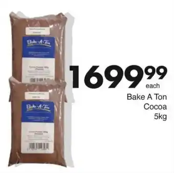 Save Bake A Ton Cocoa offer