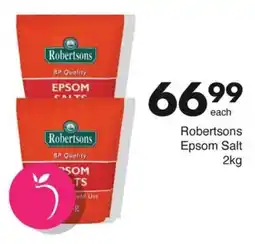 Save Robertsons Epsom Salt offer