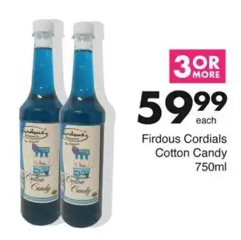 Save Firdous Cordials Cotton Candy offer