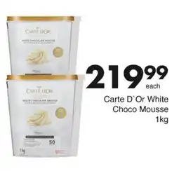 Save Carte D'Or White Choco Mousse offer