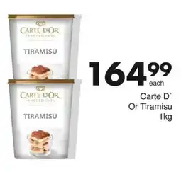 Save Carte D Or Tiramisu offer