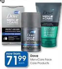 Clicks Dove Men+Care Face Care Products offer