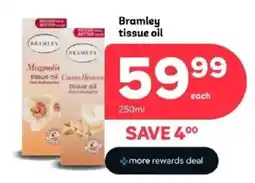PEP Bramley tissue oil offer