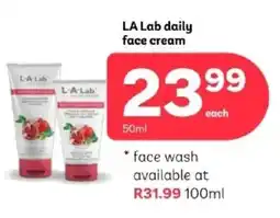 PEP LA Lab daily face cream offer