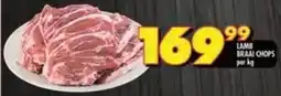 Shoprite Lamb braai chops offer