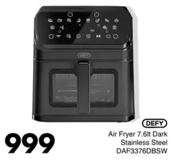 Save Hyper Defy Air Fryer Dark Stainless Steel offer