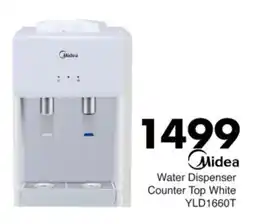 Save Hyper Midea Water Dispenser Counter Top White offer